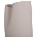 Επιτραπεζιο Κεραμικο Διακοσμητικο Glaze HM4607.03 Γκρι Ματ 15x15x30υεκ - Image 8