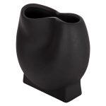 Επιτραπεζιο Κεραμικο Διακοσμητικο Glaze HM4610.02 Μαυρο Ματ 26x14x25υεκ - Image 11