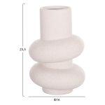 Επιτραπεζιο Κεραμικο Διακοσμητικο Rook HM4627.01 Υπολευκο Κρυσταλλικο φ16x25,5υεκ - Image 7