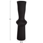 Επιτραπεζιο Κεραμικο Διακοσμητικο Scepter HM4637.02 Μαυρο Ματ φ14x50υεκ - Image 9