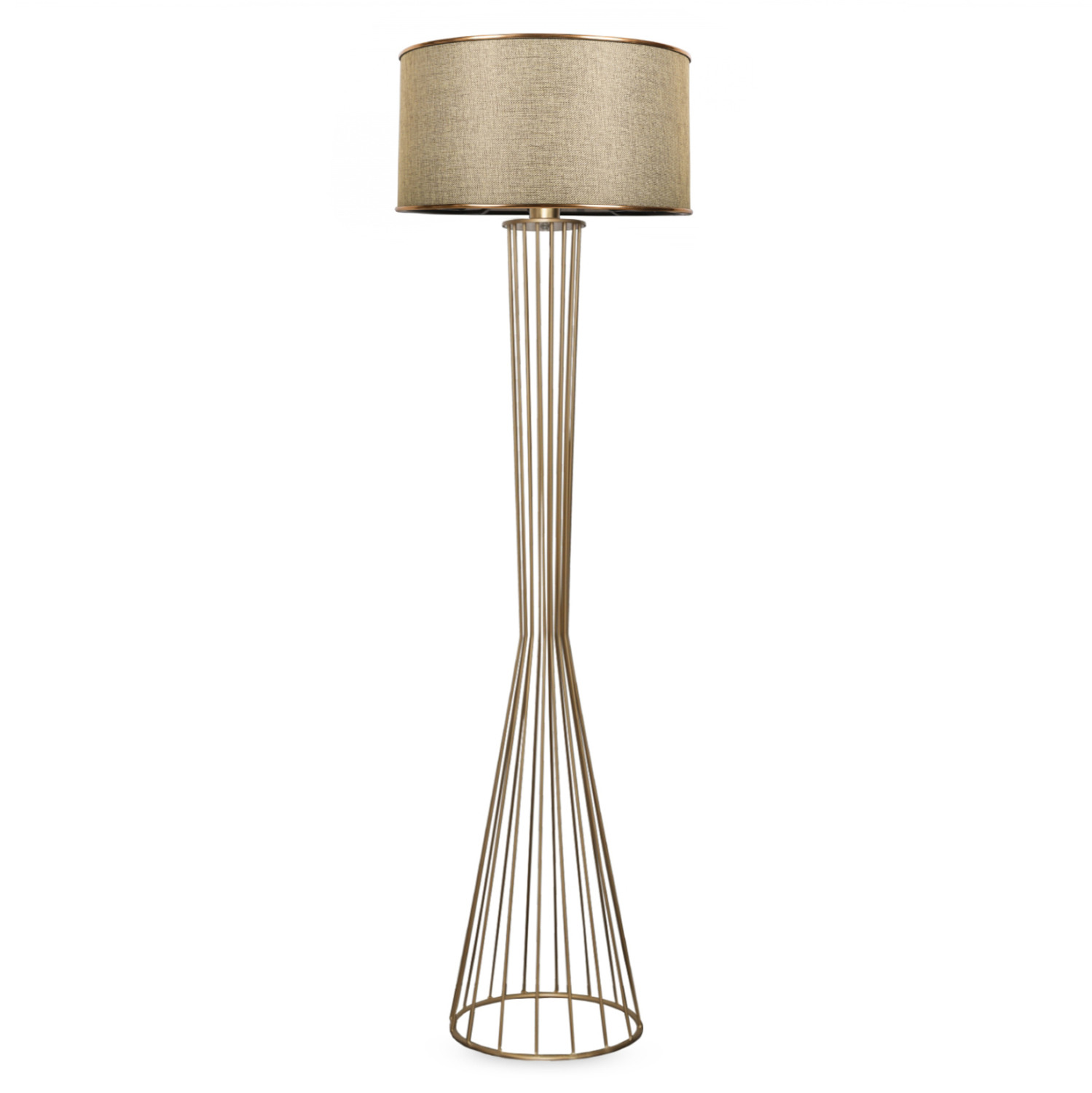 fotistiko-dapedoy-chryso-fb9758002-f38x1 Φωτιστικο Δαπεδου Χρυσο HM7580.02 φ38x155 Εκ. - Image 1