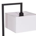 Φωτιστικο Δαπεδου Brans HM7532.11 Μεταλλο Μαυρο--Pvc Λευκο Καπελο 25x33x170υεκ. - Image 5