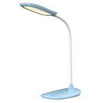 Φωτιστικο Γραφειου LED Blain HM4444.03 Γαλαζιο-Λευκο Abs 13,6x17,7x40υ Εκ.