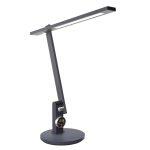 Φωτιστικο Γραφειου LED Blain Pro HM4445.07 Γκρι Μεταλλικο Χρωμα φ19x49,9υεκ.
