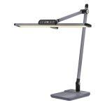 Φωτιστικο Γραφειου LED Blain Pro HM4447.07 Γκρι Abs Και Αλουμινιο 36,8x81υεκ
