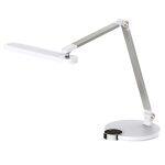 Φωτιστικο Γραφειου LED Blain Pro HM4454.01 Λευκη Βαση Abs-Γκρι Αλουμινιο 51,8x40υεκ.
