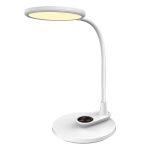 Φωτιστικο Γραφειου LED Blain HM4459.01 Λευκο Abs & Σιλικονη 17x26,6x34,5υ Εκ.