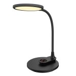 Φωτιστικο Γραφειου LED Blain HM4459.02 Μαυρο Abs & Σιλικονη 17x26,6x34,5υ Εκ.