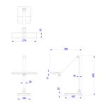 Φωτιστικο Γραφειου LED Blain Pro HM4461.02 Μαυρο Ματ Abs 35x43,9υεκ. - Image 2