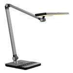 Φωτιστικο Γραφειου LED Blain Pro HM4461.08 Ασημι Ματ Abs 35x43,9υεκ.