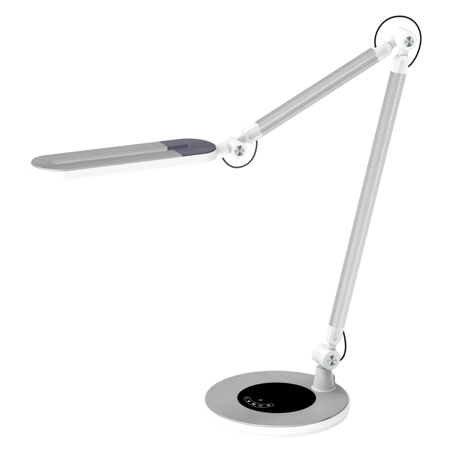 fotistiko-grafeioy-led-fb9446208-asimi-a Φωτιστικο Γραφειου LED Blain Pro HM4462.08 Ασημι Abs 57,4x51,1υεκ. - Image 1