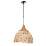 Φωτιστικο Οροφης Απο Ινες Mendong Grass Σε Φυσικο φ38x34-120yεκ.hm7776