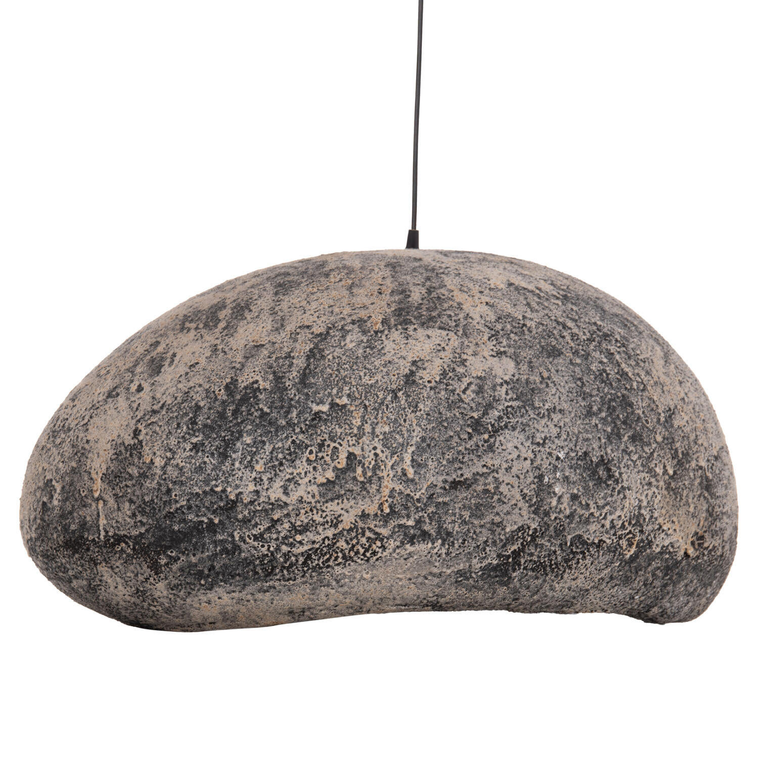 fotistiko-orofis-fb9441904-opsi-petras-g Φωτιστικο Οροφης Stoner (L) HM4419.04 Οψη Πετρας γκρι--73x55x40υεκ. - Image 1