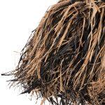 Φωτιστικο Οροφης Ordem HM4716 Καπελο Ινες Sisal & Μπανανας-Μαυρο & Φυσικο φ60x50υεκ - Image 4