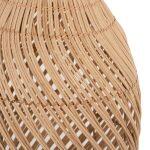 Φωτιστικο Οροφης HM7885 Κρεμαστο Απο Rattan Σε Φυσικο Χρωμα φ23x148yεκ. - Image 5