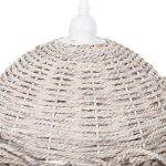Φωτιστικο Οροφης Κρεμαστο HM4349 Seagrass Σε Whitewash Χρωμα φ50x25-135υεκ. - Image 6