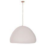 Φωτιστικο Οροφης Κρεμαστο Jaylen HM4703.02XL Fiber Cement Λευκο 74x68x50-70υεκ. - Image 3