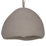 Φωτιστικο Οροφης Κρεμαστο Jaylen HM4703.03S Fiber Cement Γκρι 44x39x30υεκ.