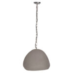 Φωτιστικο Οροφης Κρεμαστο Jaylen HM4703.03S Fiber Cement Γκρι 44x39x30υεκ. - Image 3