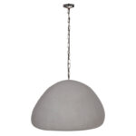 Φωτιστικο Οροφης Κρεμαστο Jaylen HM4703.03XL Fiber Cement Γκρι 74x68x50-70υεκ. - Image 3