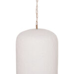 Φωτιστικο Οροφης Κρεμαστο Logky HM4704.02L--FIBER Cement Λευκο 35x35x67υεκ - Image 4