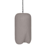 Φωτιστικο Οροφης Κρεμαστο Logky HM4704.03S--FIBER Cement Γκρι φ24x47υεκ