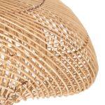 Φωτιστικο Οροφης Κρεμαστο Perk HM7861 Rattan Σε Φυσικο Χρωμα 100x80x142υ Εκ. - Image 5