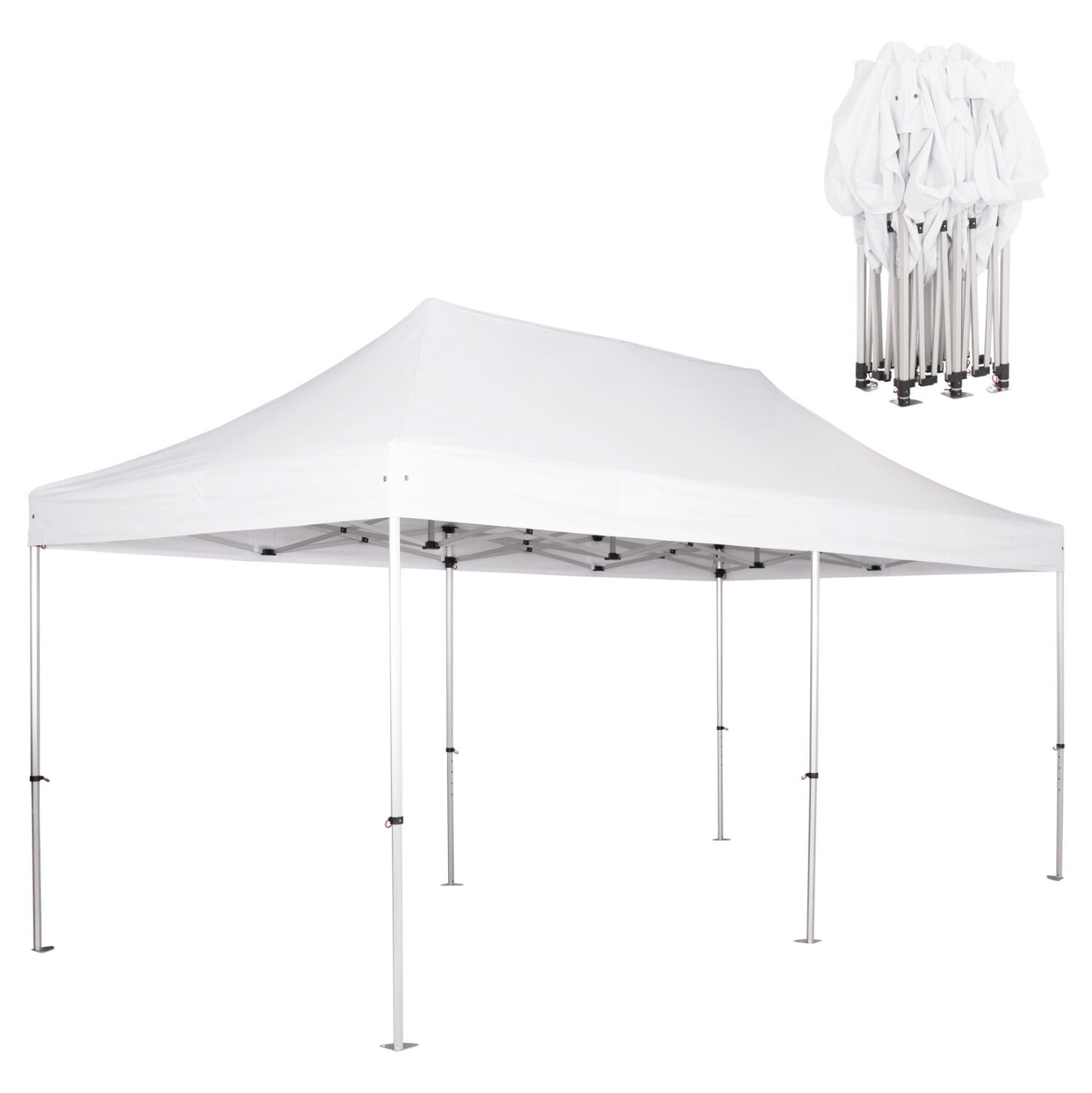 gazebo-epaggelmatiko-bareos-typoy-cresse Gazebo Επαγγελματικο Βαρεως Τυπου Cressen HM6307 Πτυσσομενο Αλουμινιου 3x6x3,4y - Image 1