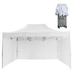 Gazebo Επαγγελματικο Βαρεως Τυπου Cressen HM21098.01 Πτυσσομενο Αλουμινιου 3x4,5x3,4yμ