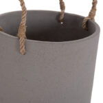 Γλαστρα Ες. Χωρου Σειρα Tryll HM4690S Fiber Cement Γκρι & Σχοινι φ23x20υεκ. - Image 10