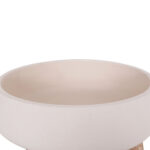 Γλαστρα Ες.χωρου Frello HM4674.02M Λευκο Fiber Cement--Teak Βαση 27x26,5x12υεκ. - Image 9