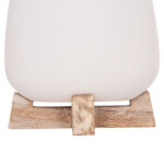 Γλαστρα Ες.χωρου Frello HM4674.02S Λευκο Fiber Cement--Teak Βαση 14,5x14,5x16υεκ. - Image 7