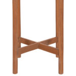 Γλαστρα Εσωτ.χωρου Rentil HM4684.03L Fiber Cement Χρωμα Γκρι--Βαση Teak φ27x66υ - Image 5