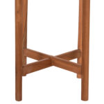Γλαστρα Εσωτ.χωρου Rentil HM4684.03S Fiber Cement Χρωμα Γκρι--Βαση Teak φ27x56υ - Image 5