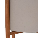 Γλαστρα Εσωτ.χωρου Rentil HM4684.03S Fiber Cement Χρωμα Γκρι--Βαση Teak φ27x56υ - Image 9