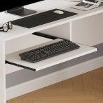Γωνιακο Γραφειο Shig HM2135.03 MDF Σε Λευκο 140x120x75υεκ - Image 5