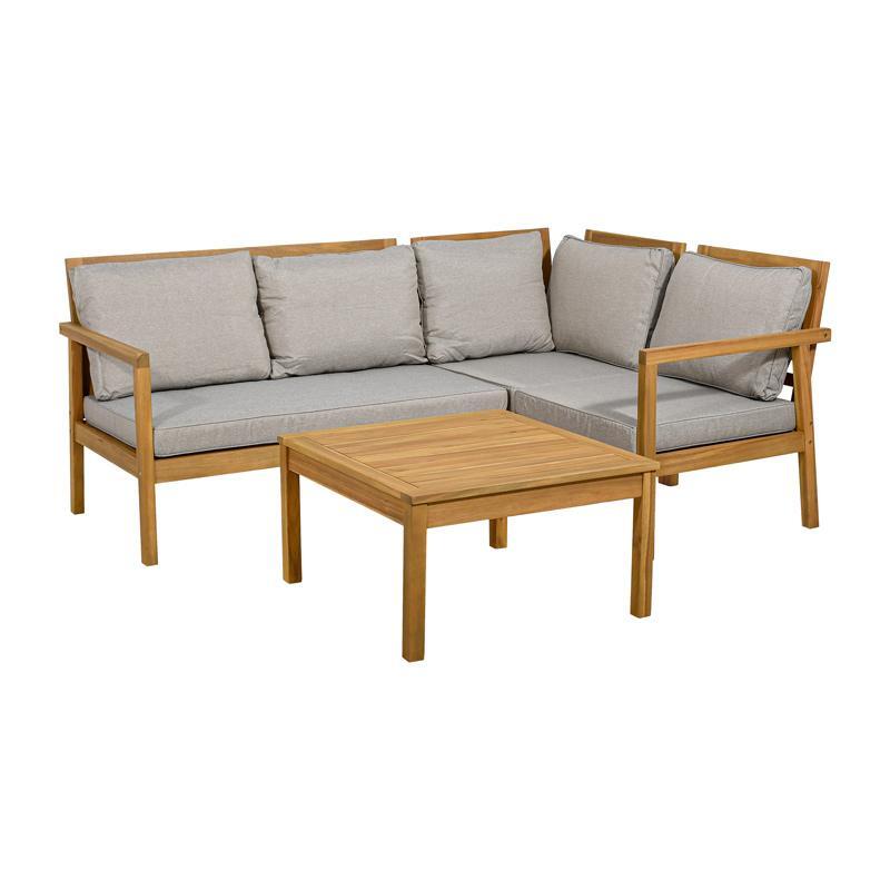goniako-set-kipoy-4-tem-xylo-akakias-fylliana-fl130-karydi-skeletos-mpez-kafe-yfasma-190x130x79ek1747071930 Γωνιακο Σετ Κηπου 4 Τεμ Ξυλο Ακακιας Fylliana FL130 Καρυδι Σκελετος Μπεζ-Καφε Υφασμα 190x130x79εκ - Image 1
