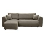 Γωνιακος Καναπες Fylliana Fiesta Καφε-Μπεζ Χρωμα 265x165x95εκ - Image 2