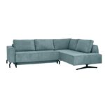 Γωνιακος Καναπες Fylliana Madrid Mint Χρωμα 290x210x90εκ