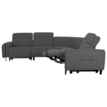 Γωνιακος Καναπες Με Recline Oracle HM3290.01 Γκρι Υφασμα 260x260x90(κάθισμα)x94υεκ. - Image 5