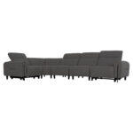 Γωνιακος Καναπες Με Recline Oracle HM3290.01 Γκρι Υφασμα 260x260x90(κάθισμα)x94υεκ. - Image 6