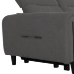 Γωνιακος Καναπες Με Recline Oracle HM3290.01 Γκρι Υφασμα 260x260x90(κάθισμα)x94υεκ. - Image 10
