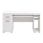 Γραφειο Alfa Opaque White 145x66x76εκ
