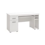 Γραφειο Alfa Opaque White 145x66x76εκ - Image 3
