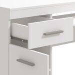 Γραφειο Alfa Opaque White 145x66x76εκ - Image 5