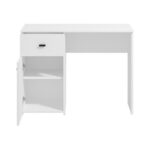 Γραφειο Diofant 1f1v Λευκο Χρωμα 98x45x74εκ - Image 4