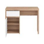 Γραφειο Diofant 1f1v Lp Artisan-Λευκο Χρωμα 98x45x74εκ - Image 3