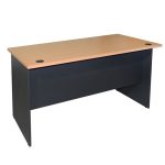 Γραφειο Επαγγελματικο Abelina 150x75x75 HM2016.01 Γκρι-Οξια