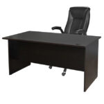 Γραφειο Επαγγελματικο Caitlyn 150x75x75 HM2016.02 Wenge - Image 2