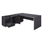 Γραφειο Επαγγελματικο Αριστερη Γωνια Rosewood HM2086L 180x170x76υ Εκ. - Image 3